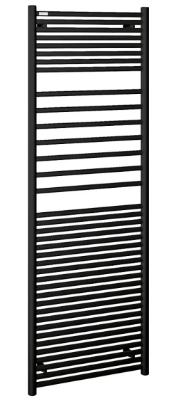 Acova Sèche serviette eau chaude Angora noir 946W