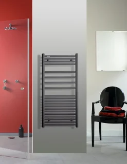 Acova Sèche serviette eau chaude Angora anthracite 460W