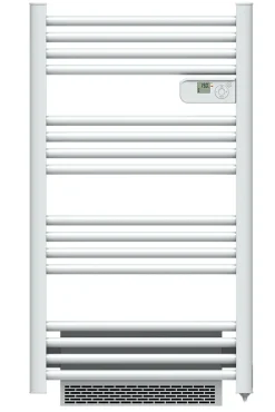 Carrera Sèche serviette électrique Alani blanc + soufflerie 1500W* Sèche-Serviettes Soufflant