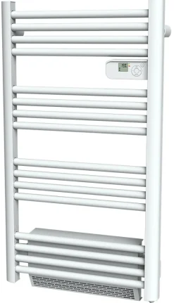 Carrera Sèche serviette électrique Alani blanc + soufflerie 1500W* Sèche-Serviettes Soufflant