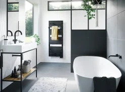 Sauter Sèche serviette électrique Asama II noir 750W