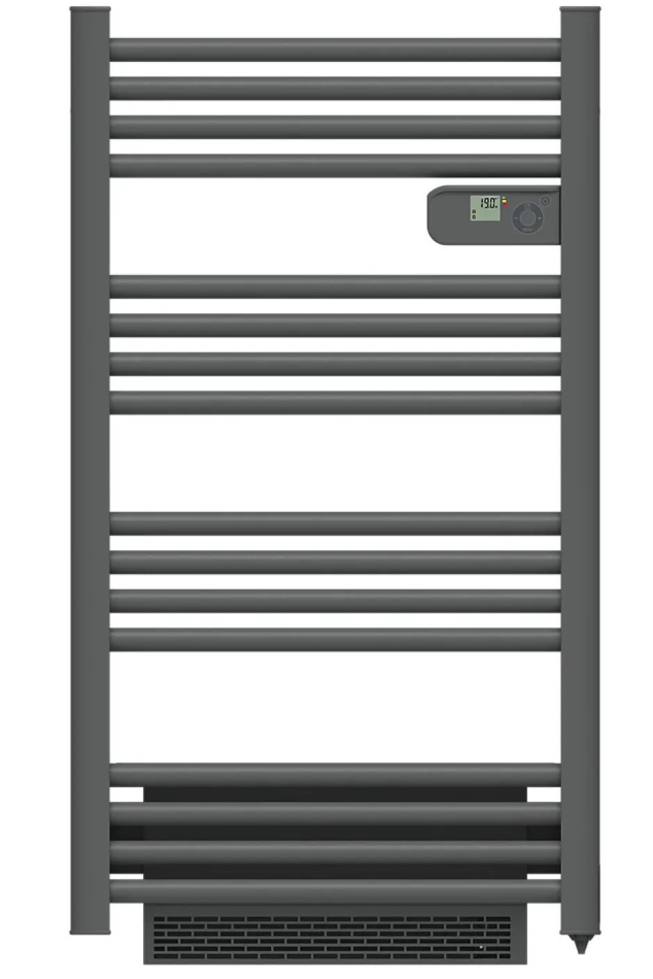 Carrera Sèche serviette électrique Alani gris + soufflerie 1500W