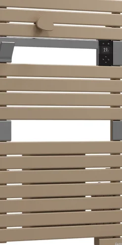 Sauter Sèche serviette électrique Asama II cappuccino + soufflerie 1500W* Sèche-Serviettes Soufflant