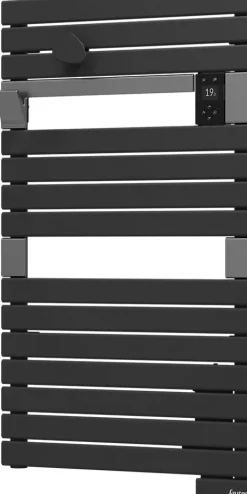 Sauter Sèche serviette électrique Asama II anthracite 500W* Sèche-Serviettes Électrique