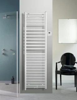 Acova Sèche serviette mixte électrique 300W / eau chaude 795W Angora