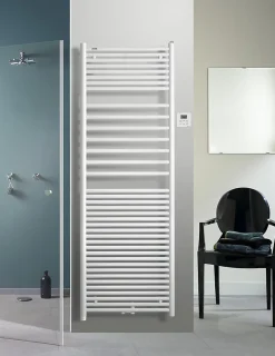 Acova Sèche serviette mixte électrique 300W / eau chaude 946W Angora* Sèche-Serviettes Mixte