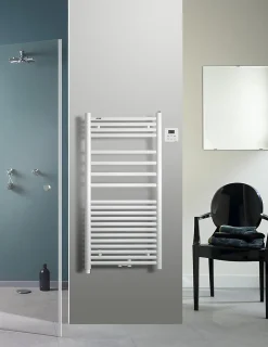Acova Sèche serviette mixte électrique 300W / eau chaude 460W Angora