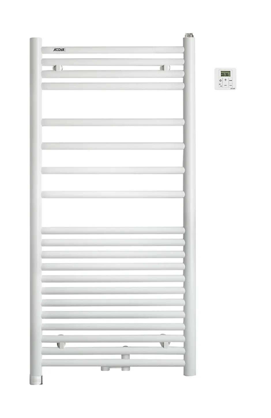 Acova Sèche serviette mixte électrique 300W / eau chaude 460W Angora