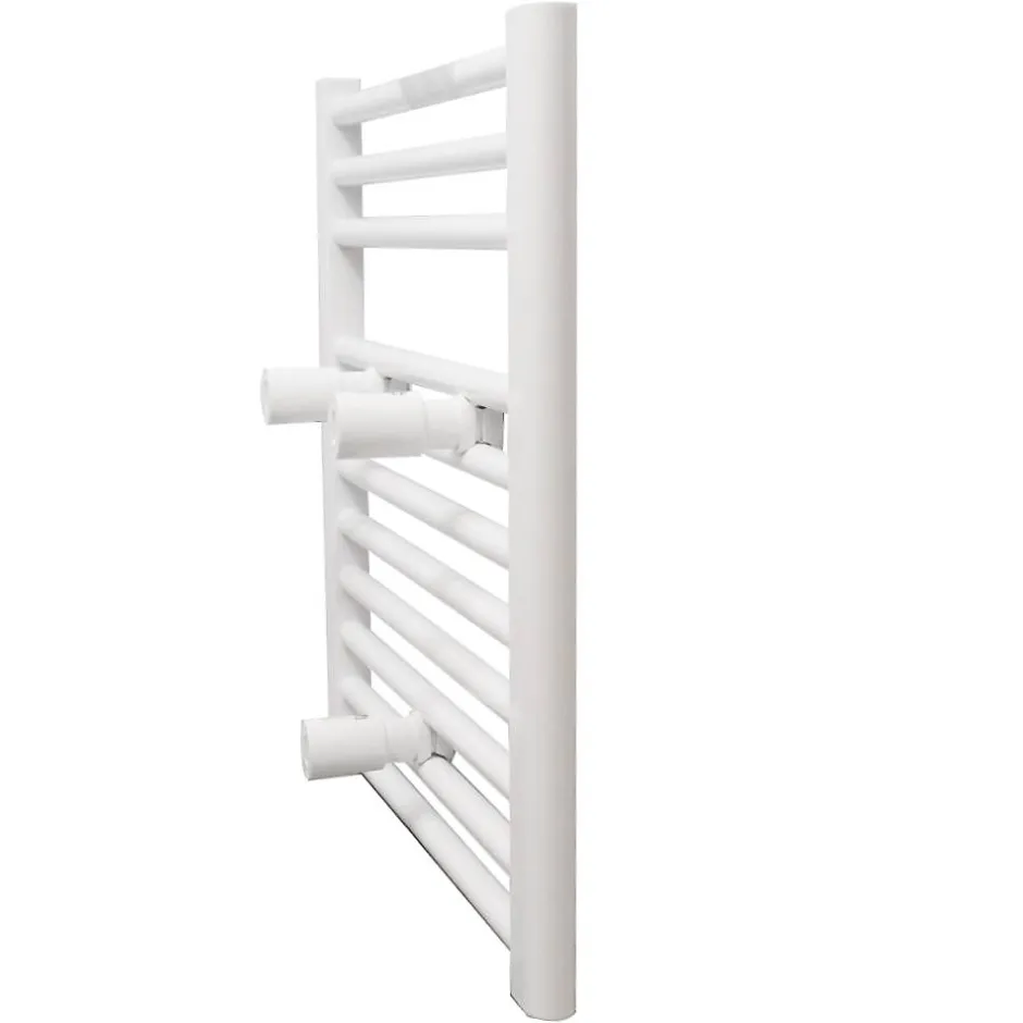 Autres Sèche serviette salle de bain eau chaude FINIMETAL Tahiti 257 W blanc 55 x 50 Cm