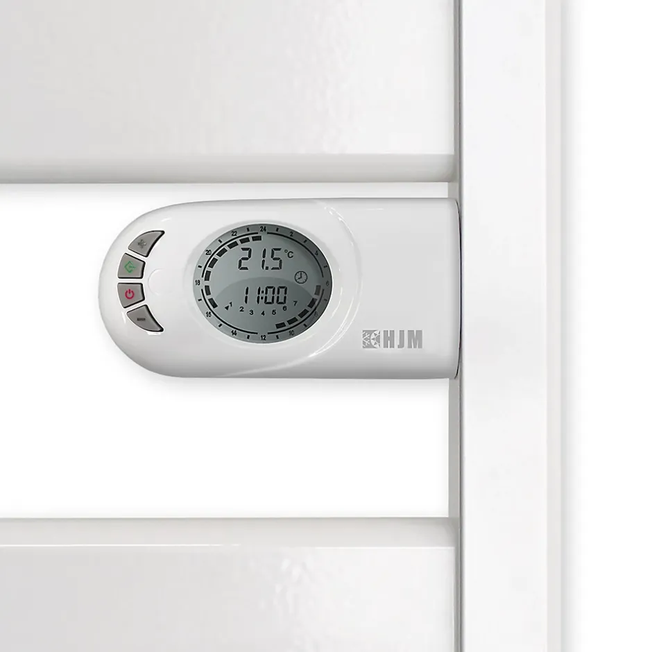 HJM Sèche serviettes électrique à inertie sèche Lysa 500W* Sèche-Serviettes Électrique
