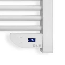 HJM Sèche serviettes électrique à inertie sèche Loren 750W* Sèche-Serviettes Électrique