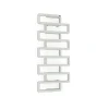 Matisere Sèche-serviette eau chaude blanc de 655mm de haut et 400mm de large - 316 Watt - BOO655/400ZXB* Sèche-Serviettes Eau Chaude