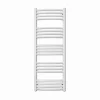 Matisere Sèche-serviette eau chaude blanc de 1140mm de haut et 536mm de large. - 525 Watt - LEN1140/536PSXB* Sèche-Serviettes Eau Chaude