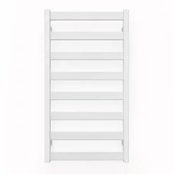Matisere Sèche-serviette eau chaude blanc de 910mm de haut et 400mm de large - 295 Watt - VIV910/400SXB