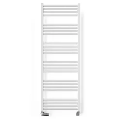 Matisere Sèche-serviette eau chaude blanc de 1140mm de haut et 580mm de large - 550 Watt - FIO1140/580SXB* Sèche-Serviettes Eau Chaude
