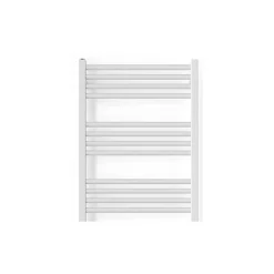Matisere Sèche-serviette eau chaude blanc de 900mm de haut et 600mm de large - 451 Watt - FIO900/600SXB* Sèche-Serviettes Eau Chaude