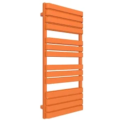 Matisere Sèche-serviette eau chaude orange de 1695mm de haut/600mm de large - 1410 Watt - WAR1695/600TSX2003
