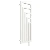Matisere Sèche-serviette eau chaude blanc de 1140mm de haut et 360mm de large - 421 Watt - ANG1140/360DWYLB