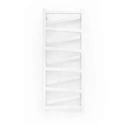 Matisere Sèche-serviette eau chaude blanc de 1230mm de haut et 500mm de large - 451 Watt - VIP1230/500SXB
