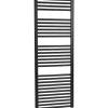 Irsap Sèche-serviette eau chaude étroit Arès - Noir - 710 W