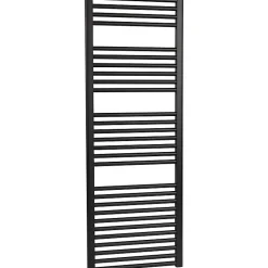 Irsap Sèche-serviette eau chaude étroit Arès - Noir - 710 W