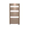 Matisere Sèche-serviette eau chaude cuivre lumineux de 1760mm de haut et 400mm de large - 646 Watt - DEX1760/400ZXBCO* Sèche-Serviettes Eau Chaude