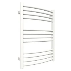 Matisere Sèche-serviette eau chaude blanc de 900mm de haut et 436mm de large. - 351 Watt - LEN900/436PSXB