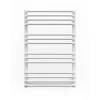 Matisere Sèche-serviette eau chaude blanc de 540mm de haut et 300mm de large - 180 Watt - ALE540/300ZXB