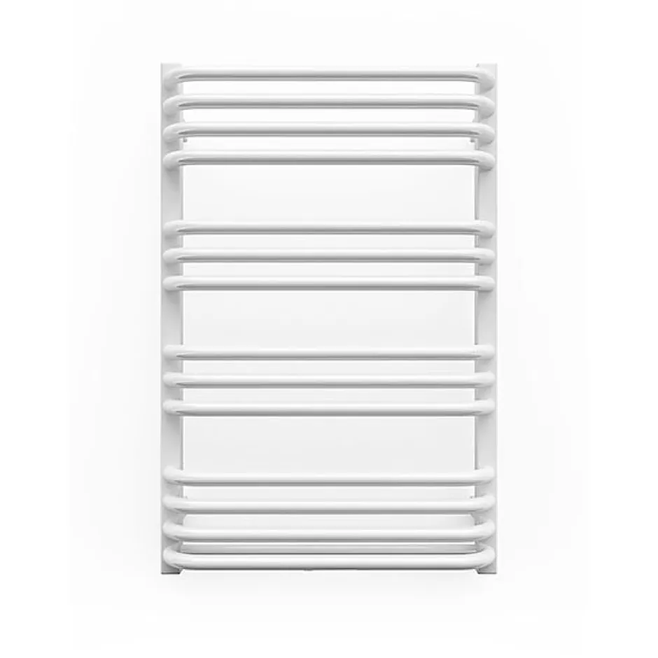 Matisere Sèche-serviette eau chaude blanc de 540mm de haut et 300mm de large - 180 Watt - ALE540/300ZXB