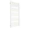 Matisere Sèche-serviette eau chaude blanc de 780mm de haut et 630mm de large - 467 Watt - MAR780/630SXB