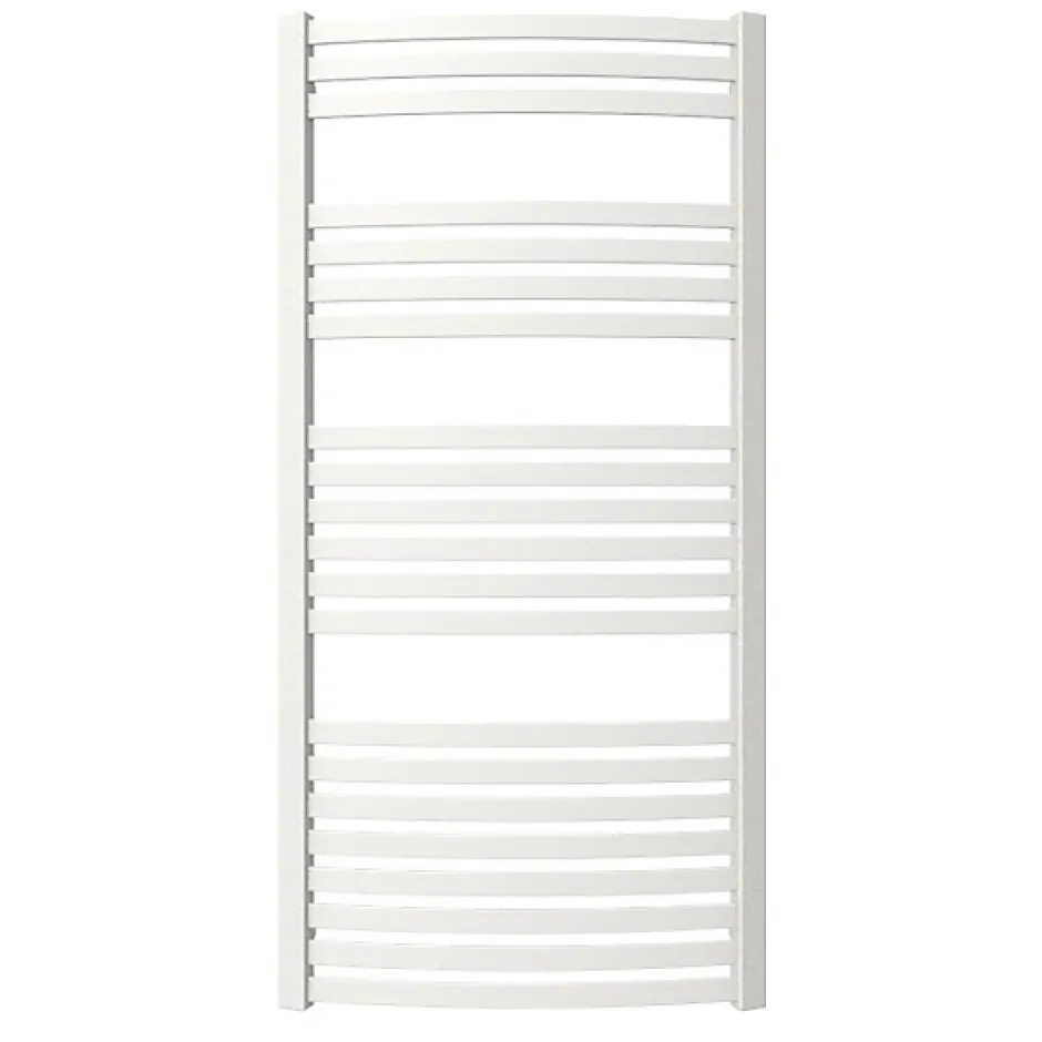 Matisere Sèche-serviette eau chaude blanc de 860mm de haut et 400mm de large - 368 Watt - DEX860/400SXB* Sèche-Serviettes Eau Chaude