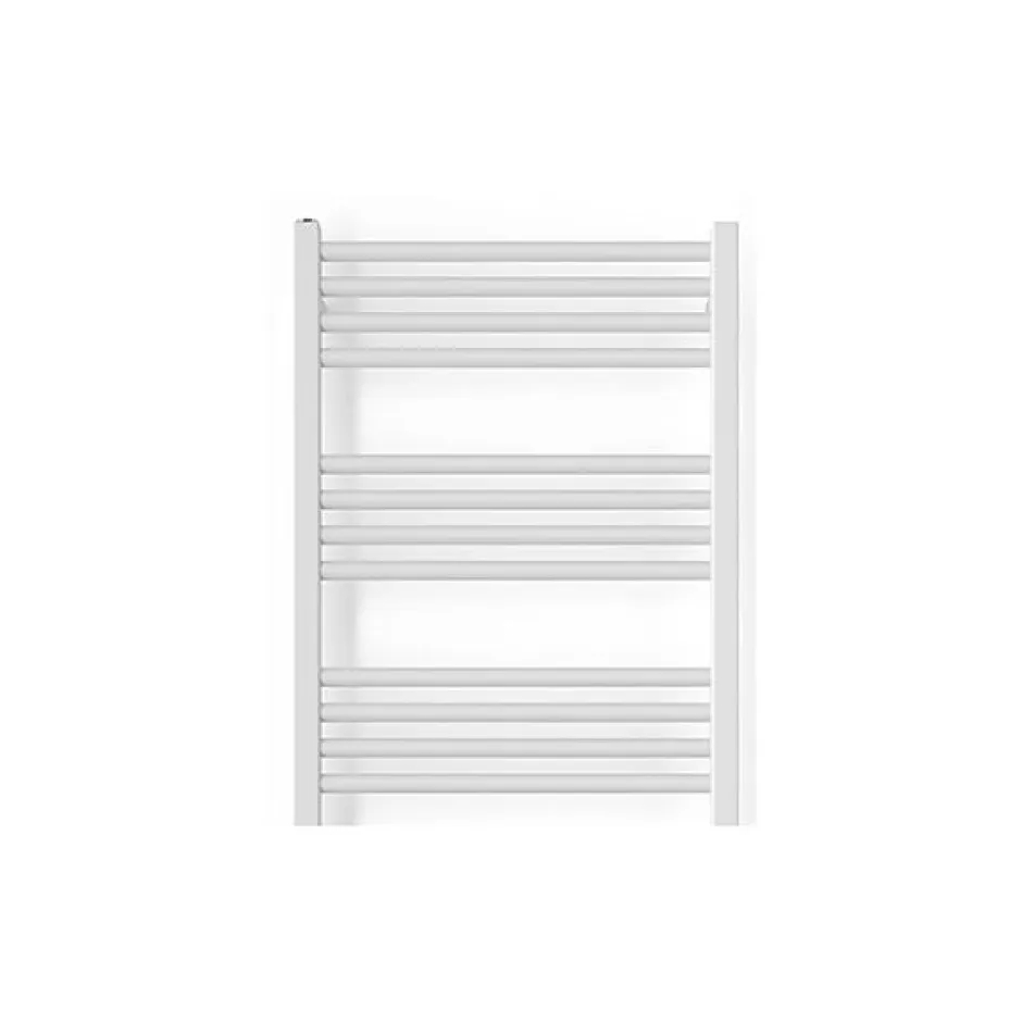 Matisere Sèche-serviette eau chaude blanc de 660mm de haut et 430mm de large - 255 Watt - FIO660/430ZXB* Sèche-Serviettes Eau Chaude