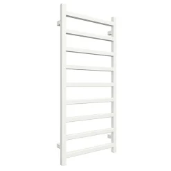 Matisere Sèche-serviette eau chaude blanc de 1080mm de haut et 500mm de large - 396 Watt - SIM1080/500ZXB* Sèche-Serviettes Eau Chaude