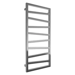 Matisere Sèche-serviette eau chaude chromé de 1070mm de haut et 500mm de large - 285 Watt - ZIG1070/500KDZ8CRO