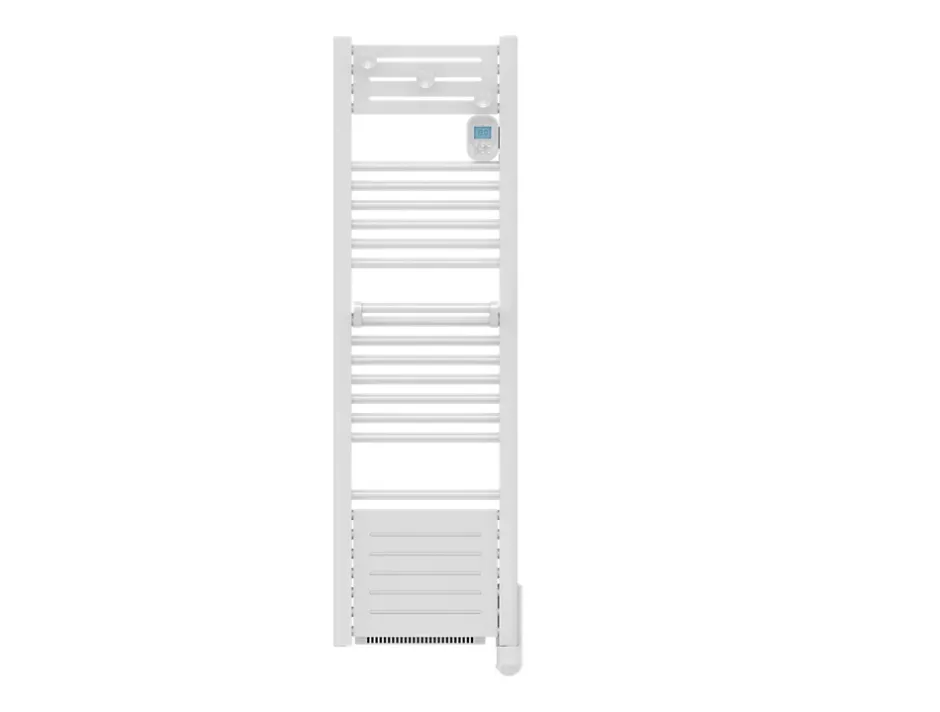 Noirot Sèche-serviette électrique à inertie fluide Actibain compact 300W + soufflerie 1000W* Sèche-Serviettes Soufflant