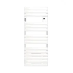 Atlantic Sèche-serviette électrique - Adélis - - 1000 W - Avec soufflerie 1000 W - H. 1777 mm - Blanc brillant - Connecté* Sèche-Serviettes Électrique|Sèche-Serviettes Soufflant