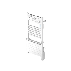 Noirot Sèche-serviette électrique à inertie fluide Actibain 500W + soufflerie 1000W