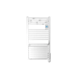 Noirot Sèche-serviette électrique à inertie fluide Actibain 500W + soufflerie 1000W