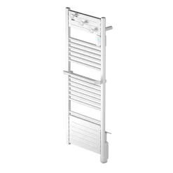 Noirot Sèche-serviette électrique à inertie fluide Actibain 500W + soufflerie 1000W