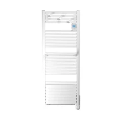 Noirot Sèche-serviette électrique à inertie fluide Actibain 500W + soufflerie 1000W