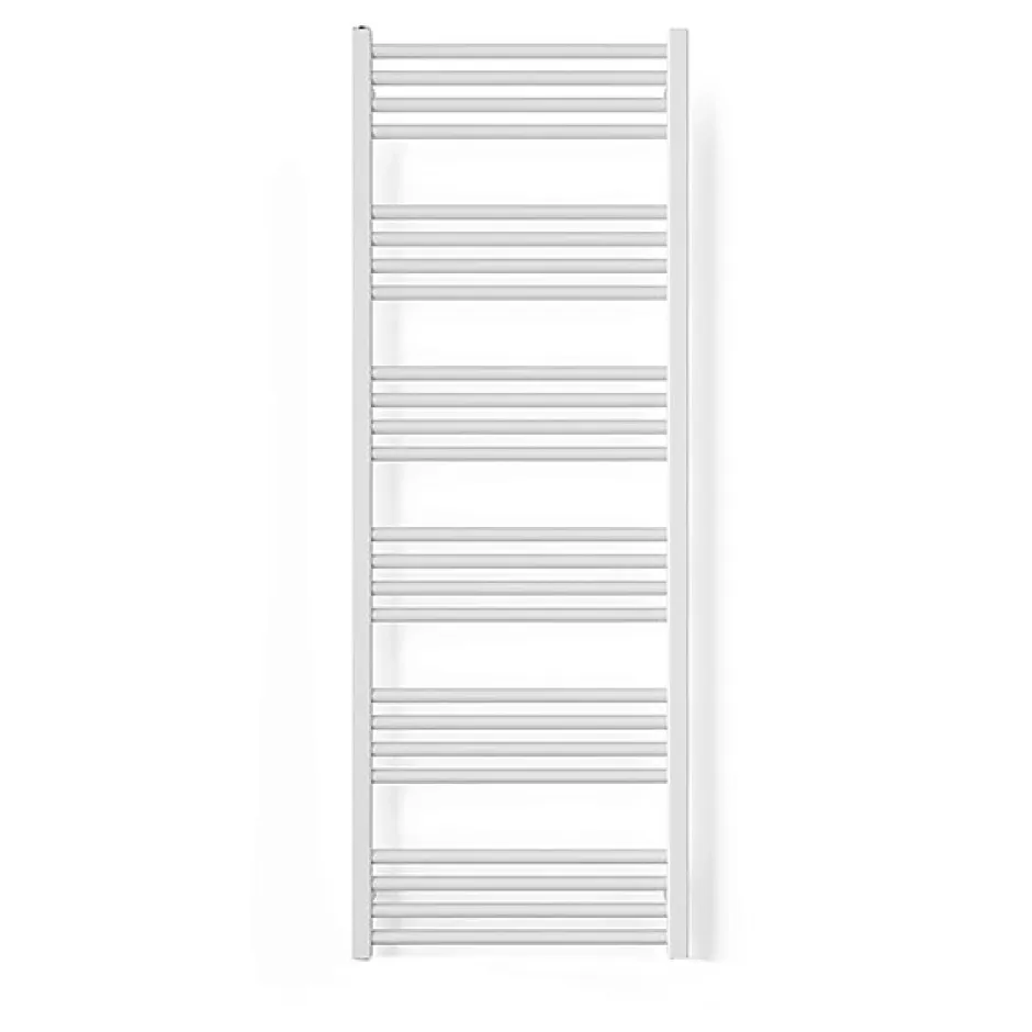 Matisere Sèche-serviette électrique blanc - (HxL) 1380x680mm - 800 Watt - 800 Watt - FIO1380-680E8B* Sèche-Serviettes Électrique