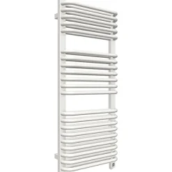 Matisere Sèche-serviette électrique blanc de 1420mm de haut et 440mm de large - 1000 Watt - TYT1420/440SOAE8B