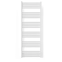 Matisere Sèche-serviette électrique blanc - (HxL) 1380x680mm - 800 Watt - 800 Watt - FIO1380-680E1B