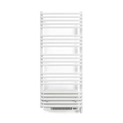 Matisere Sèche-serviette électrique blanc de 760mm de haut et 500mm de large - 400 Watt - ALE760/500E8BBLO* Sèche-Serviettes Soufflant