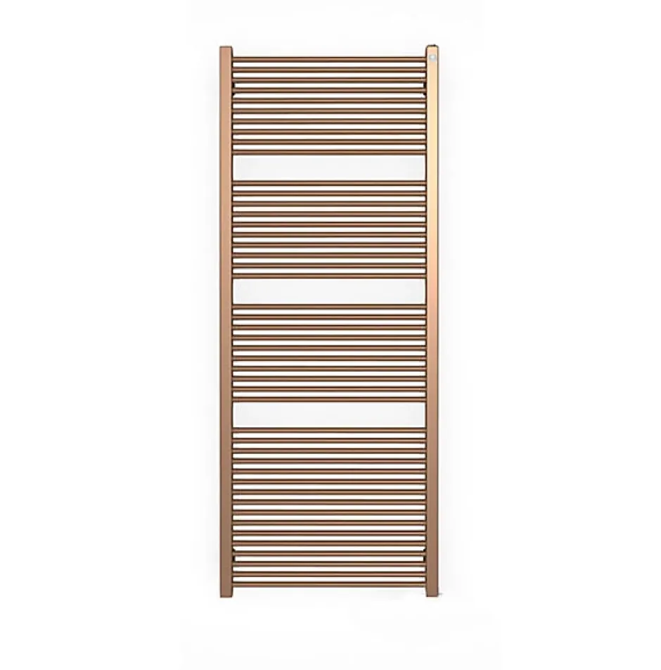 Matisere Sèche-serviette électrique cuivré - (HxL) 735x430 mm - 400 (Watts) - 400 Watt - MIK735-430E1BCO* Sèche-Serviettes Électrique