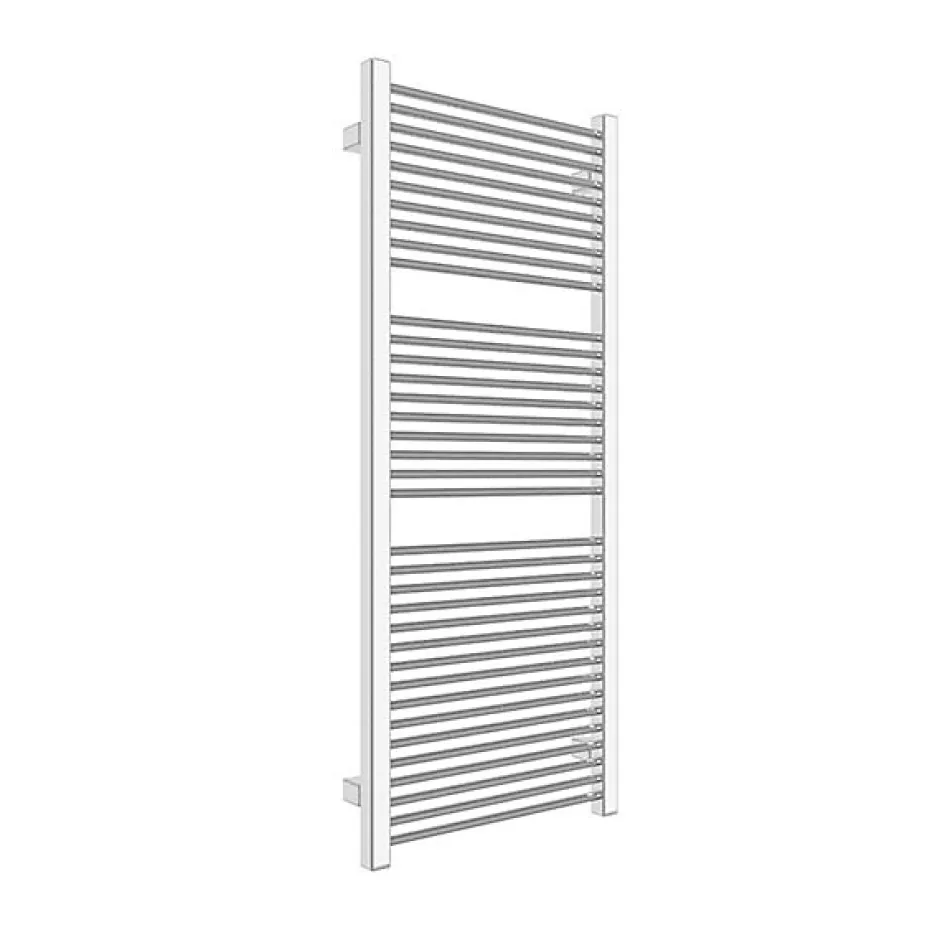 Matisere Sèche-serviette électrique chromé - (HxL) 1035x430mm - 500 (Watts) - 500 Watt - MIK1035-430E8CRO* Sèche-Serviettes Électrique