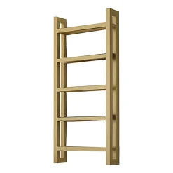 Matisere Sèche-serviette électrique doré de 1150mm de haut et 500mm de large - 600 Watt - STA1150/500E8BRA* Sèche-Serviettes Électrique