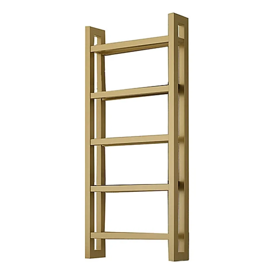 Matisere Sèche-serviette électrique doré de 1150mm de haut et 500mm de large - 600 Watt - STA1150/500E8BRA* Sèche-Serviettes Électrique