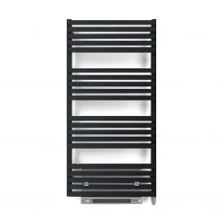 Matisere Sèche-serviette électrique noir de 870mm de haut et 600mm de large - 1000 Watt - QUA870/600SE8NBLO