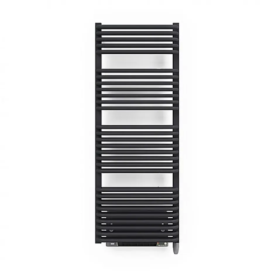 Matisere Sèche-serviette électrique noir de 820mm de haut et 640mm de large - 800 Watt - TYT820/640E8NBLO* Sèche-Serviettes Soufflant